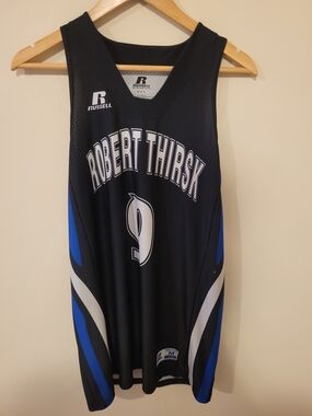 Men's Russell Athletic Robert Thirsk #9 Mesh Basketball Jersey